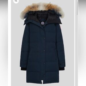 Canada Goose Sherlburne Parka in Ink Blue